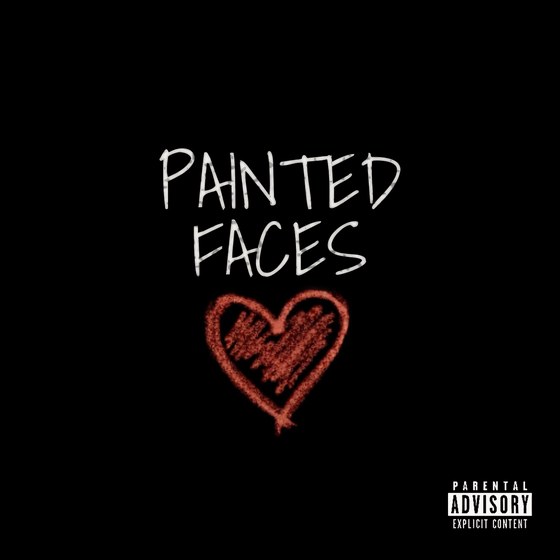 Painted Faces — Song cover art, 155 BPM, A# Maj
