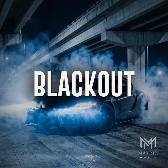 Blackout — Jersey Club type beat cover art, 145 BPM, D Min