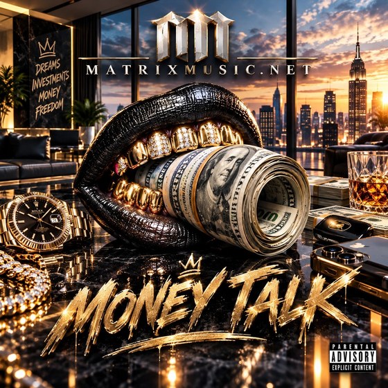 Money Talk — Jersey Drill Type Beat cover art, 144 BPM, D Min