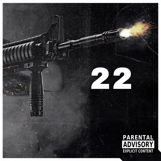 22 — East Coast Hip Hop type beat cover art, 77 BPM, D# Maj