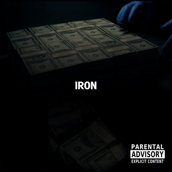 Iron — East Coast Hip Hop type beat cover art, 89 BPM, F Min