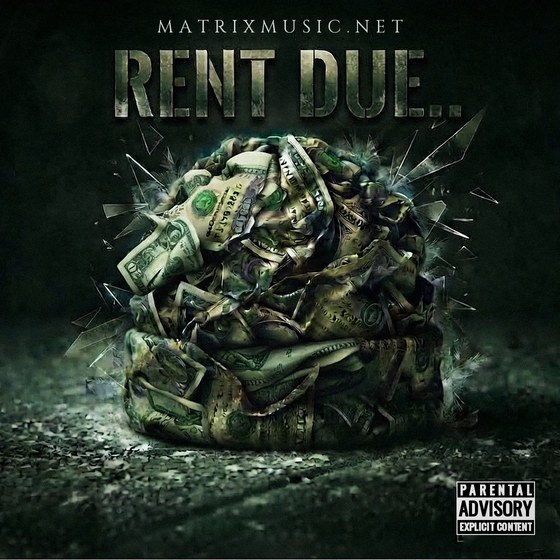 Rent Due — Boom Bap type beat cover art, 74 BPM, F Min
