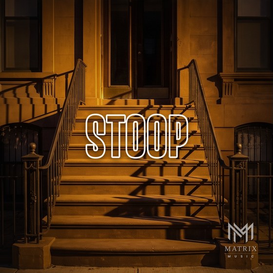 Stoop — East Coast Hip Hop type beat cover art, 88 BPM, F Min