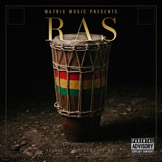 Ras — Reggae type beat cover art, 136 BPM, F Maj