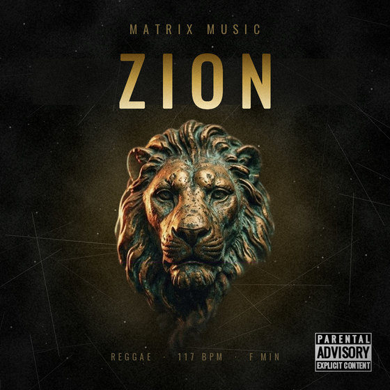 Zion — Reggae type beat cover art, 88 BPM, F Min