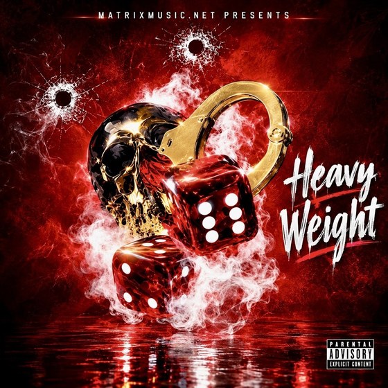 Heavy Weight — Hard Trap Type Beat cover art, 96 BPM, E Min