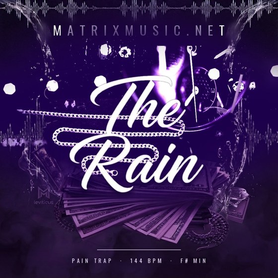 The Rain — Trap cover art, 144 BPM, F# Min