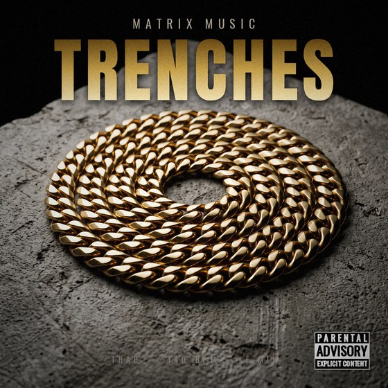 Trenches — Trap type beat cover art, 140 BPM, F Min